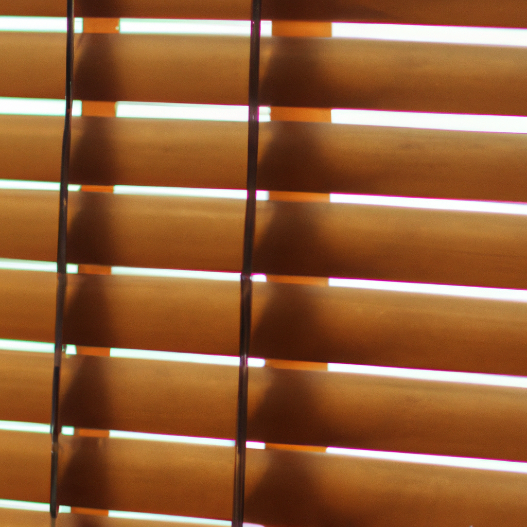 Wooden blinds